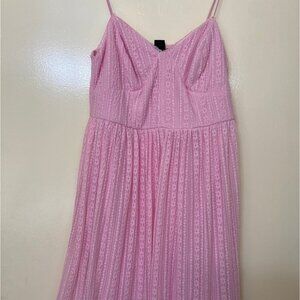 Wild fable, pink lace dress